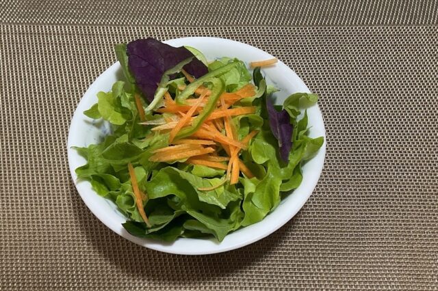 野菜サラダ《豆乳柚子胡椒ドレ》⭐︎