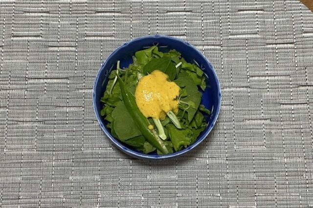 野菜サラダ《人参マスタードドレ》⭐︎