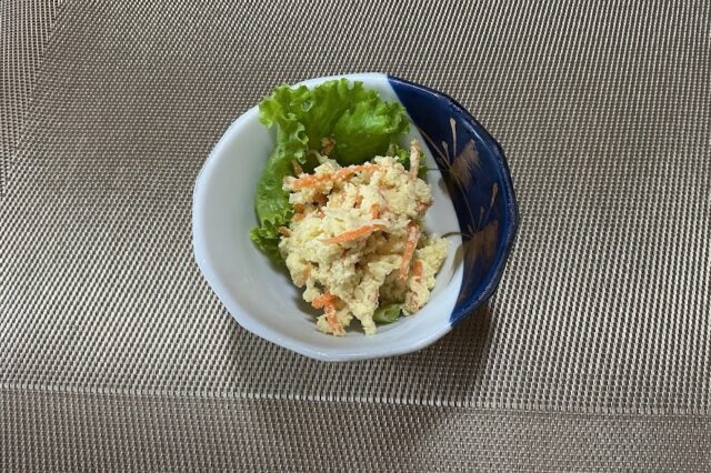 おからと切干大根のカレーマヨ和え