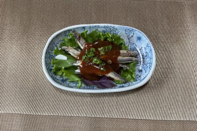 小魚の甘酢からめ