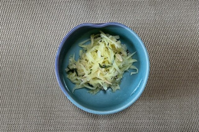 切干大根とパパイヤのラペ