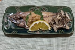 干物の蒸し焼き⭐︎