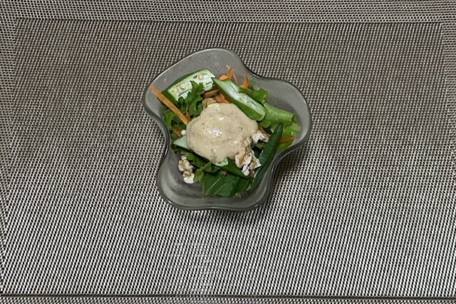 野菜サラダ《味噌マヨドレ》