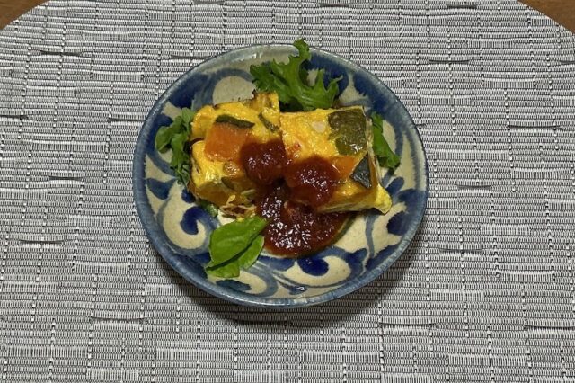 おから入り野菜のキッシュ風⭐︎