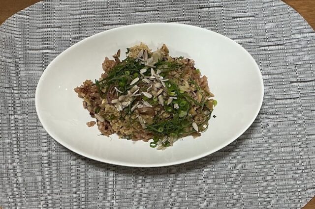 薬味たっぷり豆腐そぼろ丼