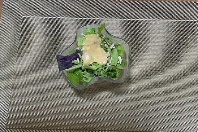 野菜サラダ《柚子胡椒味噌ドレ》⭐︎