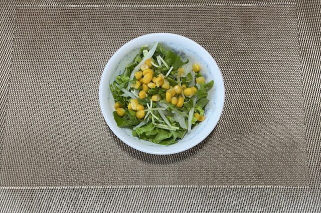 野菜サラダ《パセリドレ》