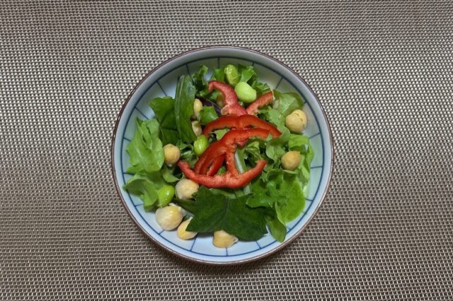 野菜サラダ《小松菜ドレ》⭐︎