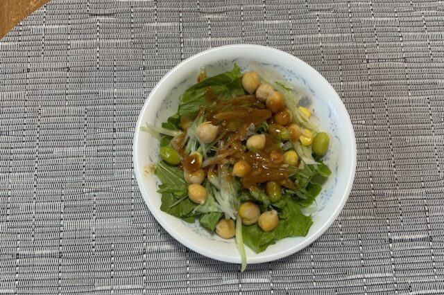 野菜サラダ《練りゴマ醤油ドレ》