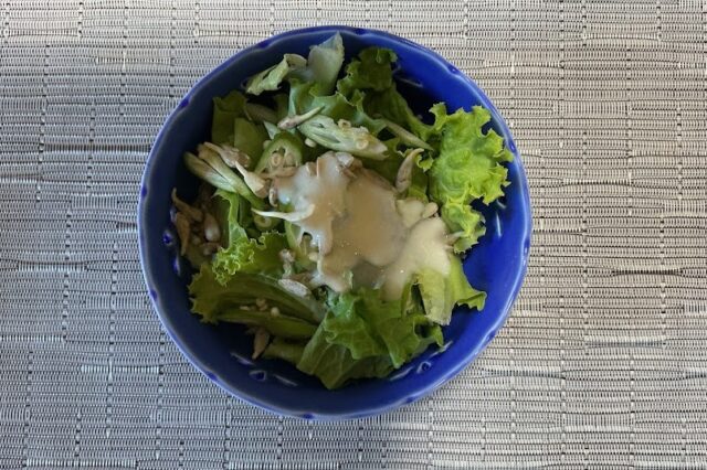 野菜サラダ《豆乳レモンドレ》