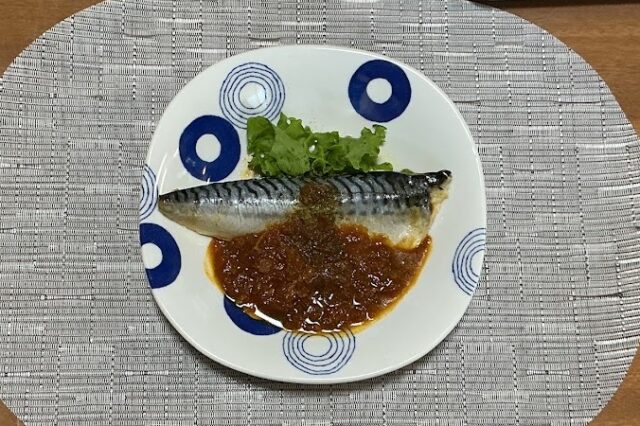 蒸し魚のカレーソース