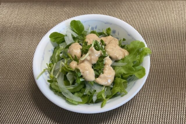 野菜サラダ《味噌マヨドレ》★