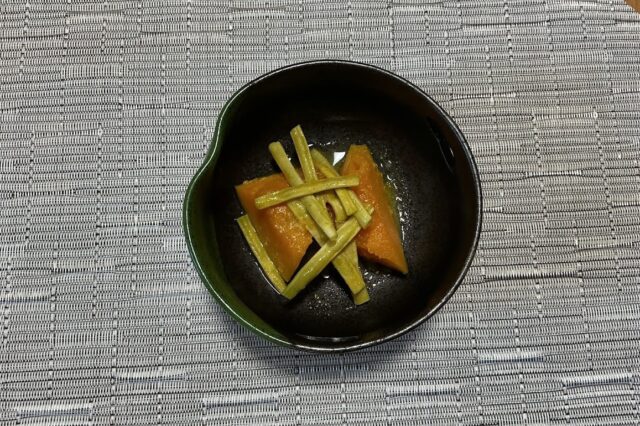 カボチャの塩麹煮