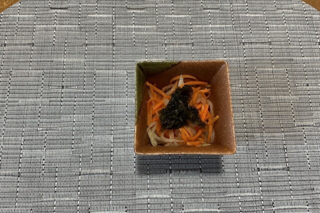 アーサの3色なます