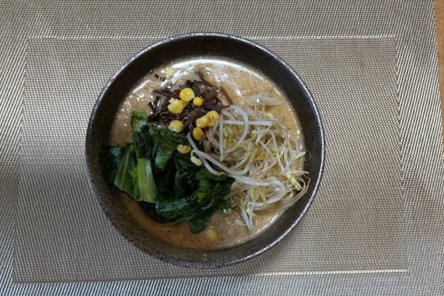 鶏ブロスのラーメン風(クーヨン)